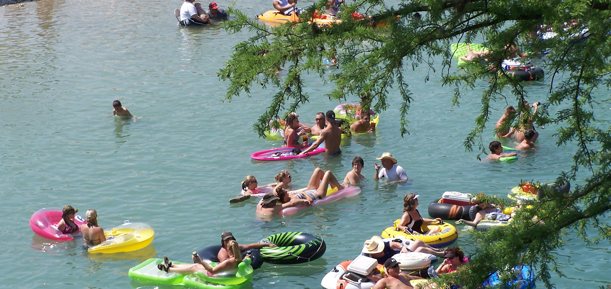 Floating down the Frio River