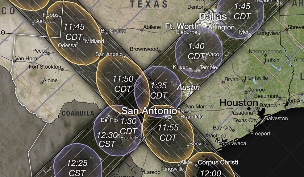 Eclipse 2024 Texas Date And Time Peria Madelene